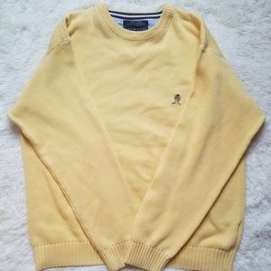 vintage yellow Tommy Hilfiger sweater